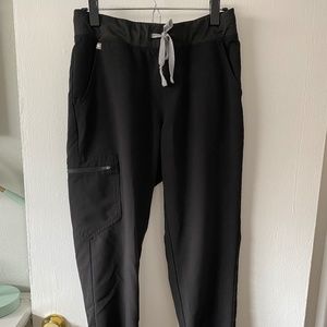 Figs Zamora Jogger Scrubs Black